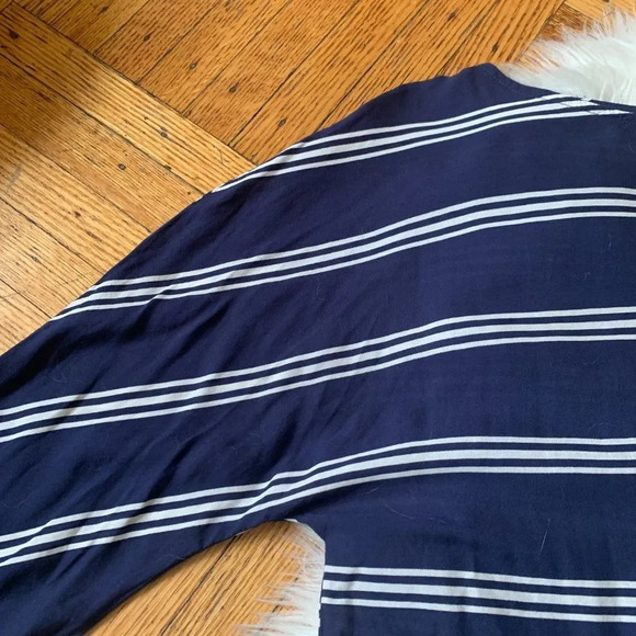 Zara Premium Denim Collection Striped Crop Top - Picture 7 of 7